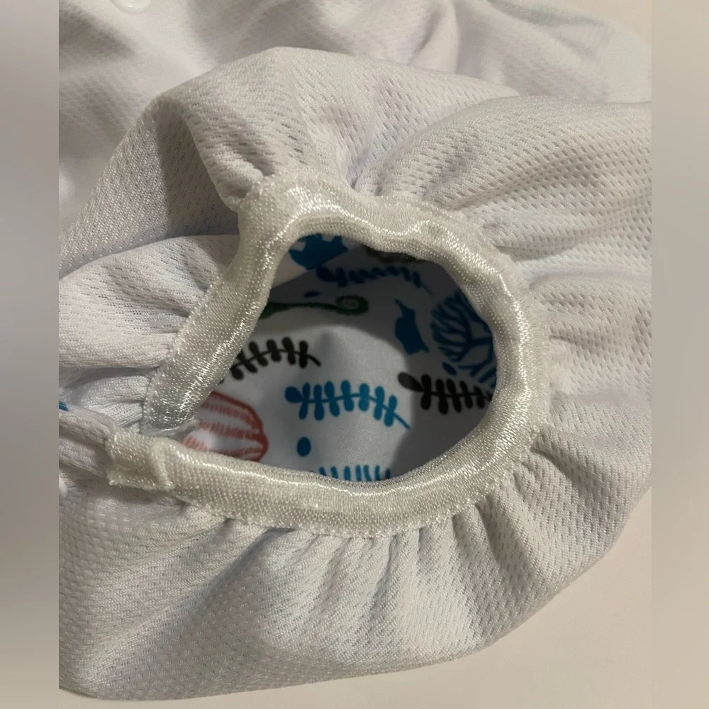 Sea Life Print toddler adjustable swim diapers Set NWOT
